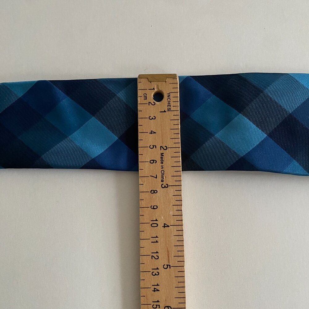 Calvin Klein Multicolor Pattern Classic Silk Tie - image 5